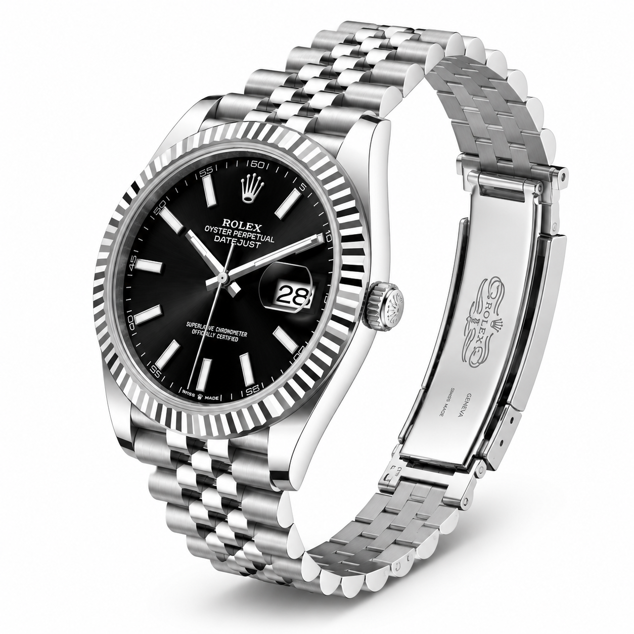 Rolex Datejust Black Dial 41mm 126334