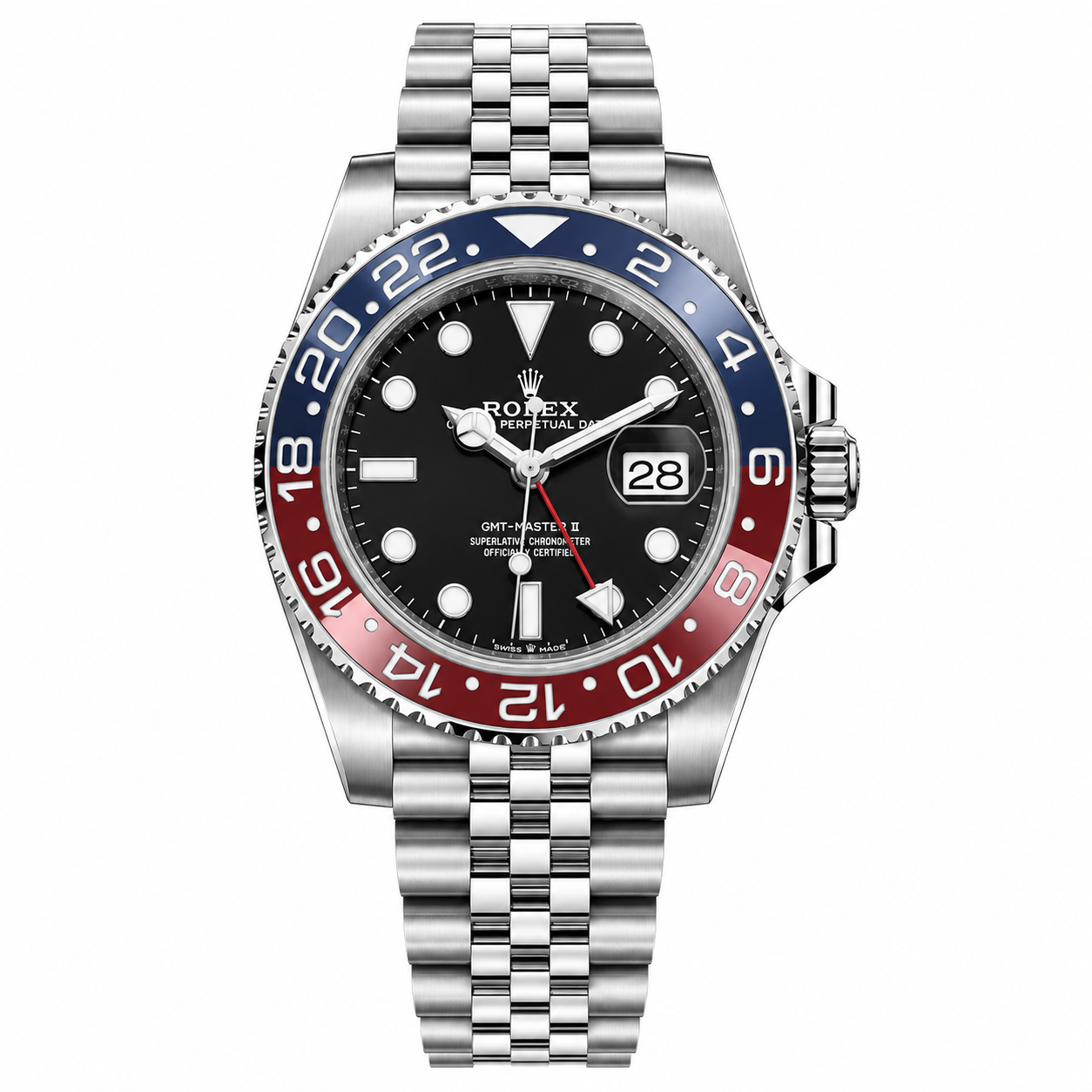Rolex GMT-Master II “Pepsi” Jubilee 126710BLRO