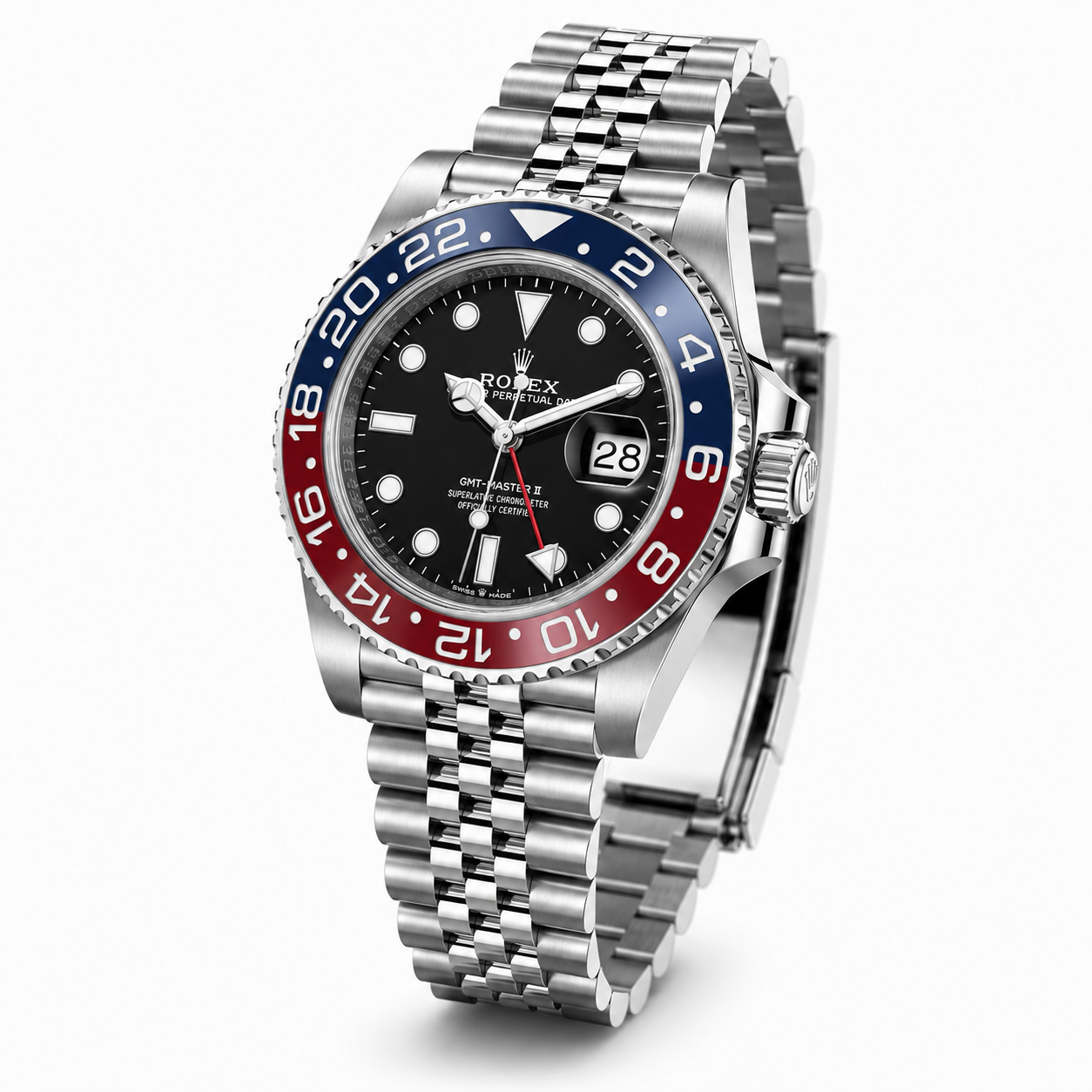 Rolex GMT-Master II “Pepsi” Jubilee 126710BLRO