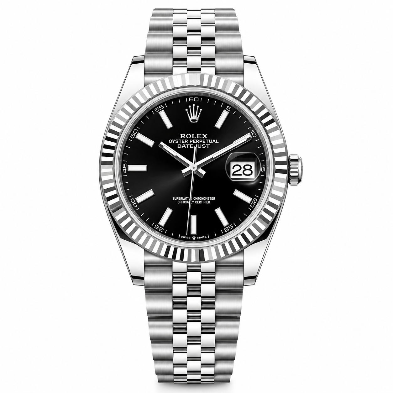 Rolex Datejust Black Dial 41mm 126334