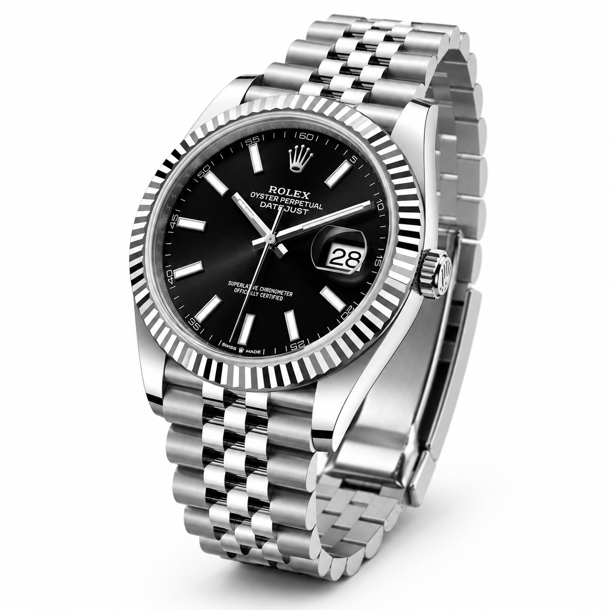 Rolex Datejust Black Dial 41mm 126334