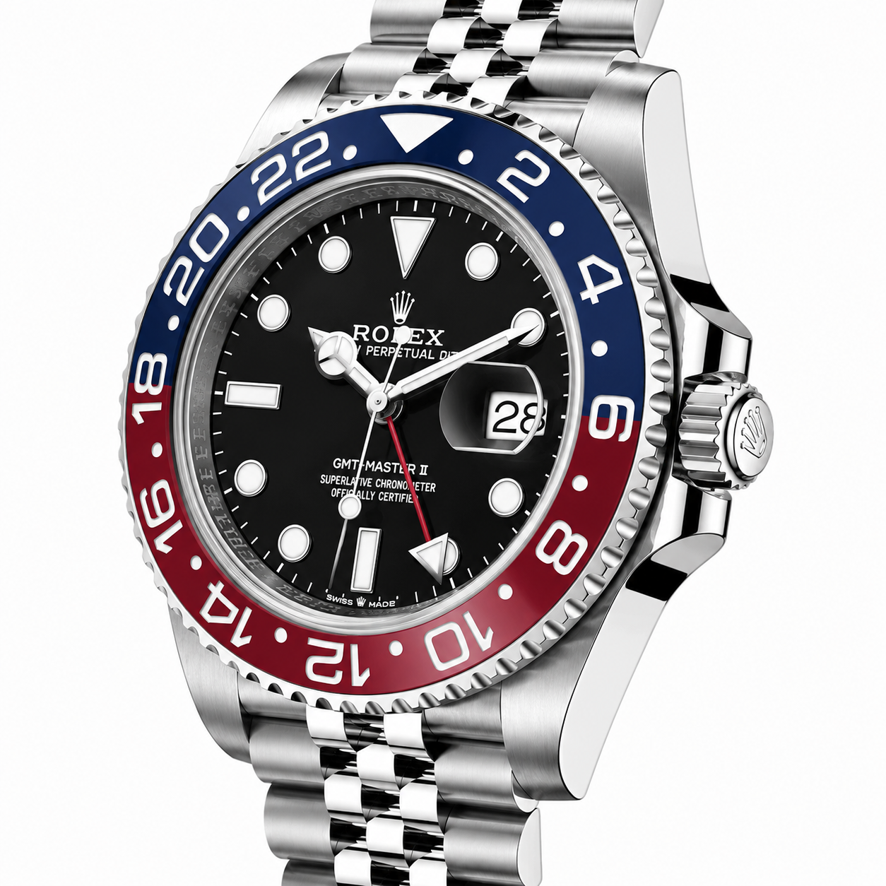 Rolex GMT-Master II “Pepsi” Jubilee 126710BLRO